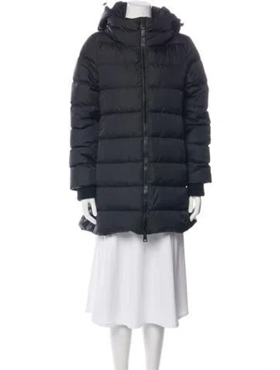 Pre-owned Herno Down Coat In Blue