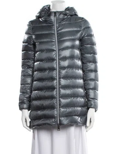 Pre-owned Herno Down Coat In Blue