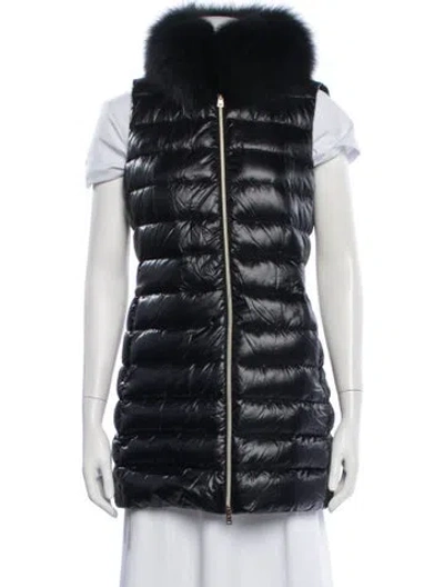 Pre-owned Herno Down Coat In Blue