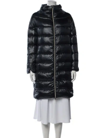 Pre-owned Herno Down Coat In Blue