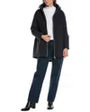 Herno Woman Puffer Midnight Blue Size 6 Virgin Wool In Blue