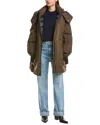 Herno Down Coat In Brown