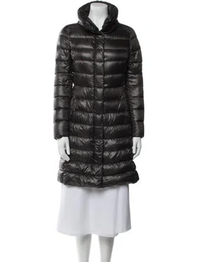 Pre-owned Herno Down Coat In Gray