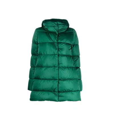 Herno Down Coat In Green
