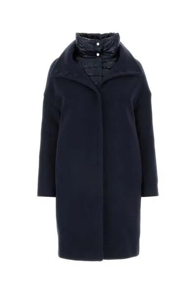HERNO HERNO DOWN COAT IN NEW MODERN DOUBLE AND NYLON ULTRALIGHT