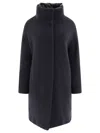 Herno Down Coat In New Modern Double And Nylon Ultralight Coats Blue