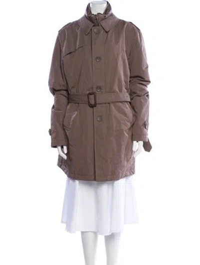 Pre-owned Herno Down Coat In Neutral
