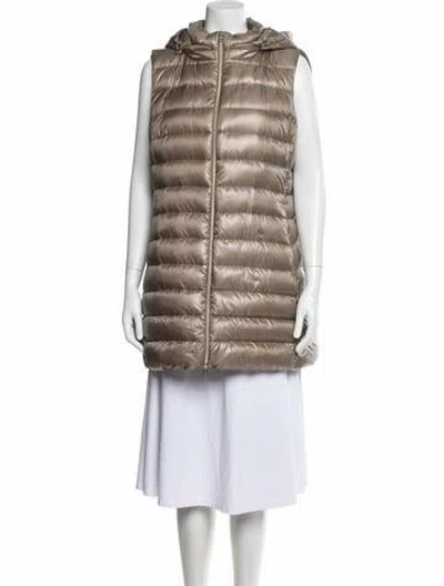 Pre-owned Herno Down Coat In Neutral