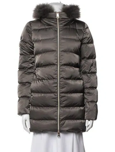 Pre-owned Herno Down Coat In Neutrals