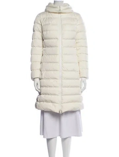 Pre-owned Herno Down Coat In Neutrals