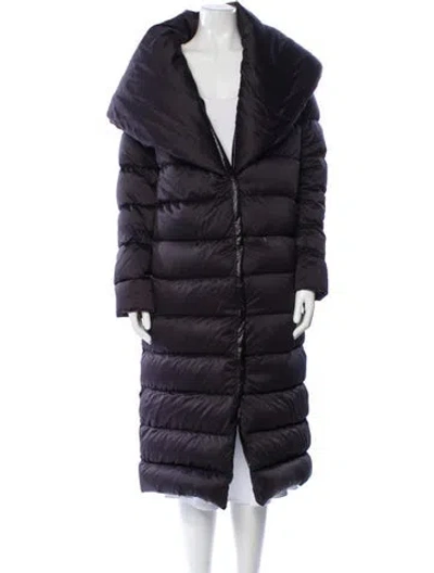 Pre-owned Herno Down Coat In Purple