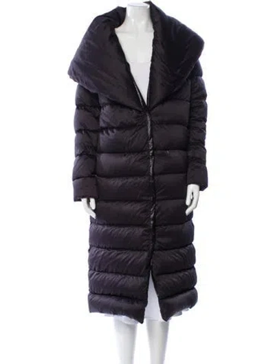 Pre-owned Herno Down Coat In Purple