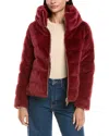 Herno Down Coat In Red
