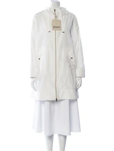 Pre-owned Herno Down Coat W/ Tags In Neutral