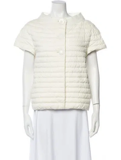 Pre-owned Herno Down Coat In White