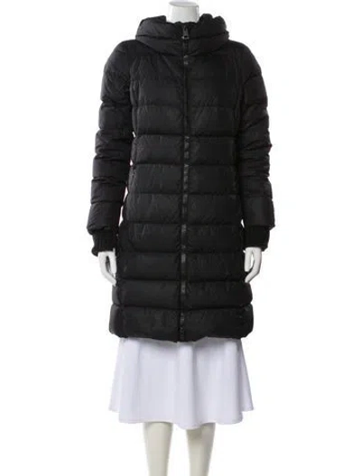Pre-owned Herno Down Down Coat In Black