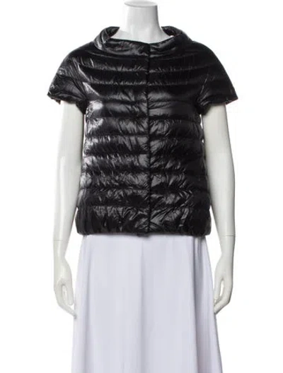 Pre-owned Herno Down Down Jacket In Black