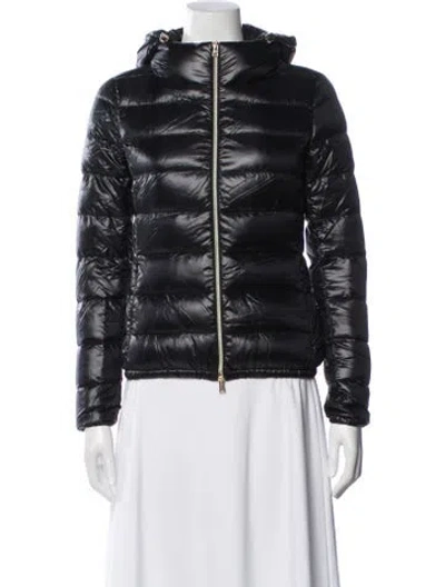 Pre-owned Herno Down Down Jacket In Black