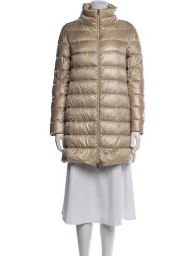Pre-owned Herno Down Down Jacket In Neutrals
