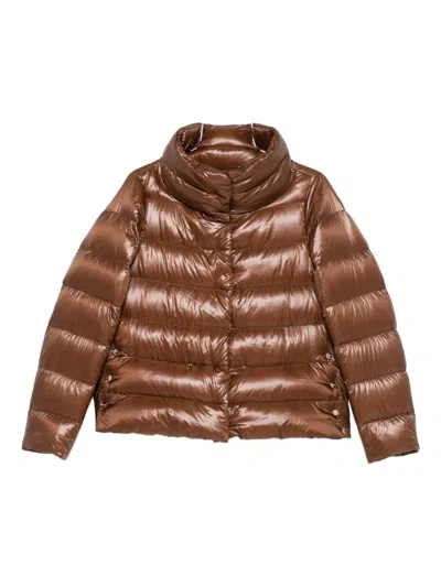Herno Down-filled Jacket In Brown