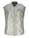 Herno Down Gilet In Grey