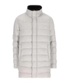 Herno Quilted Down Coat In White