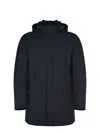 Herno Down Jacket Made Of Technical Fabric In Black