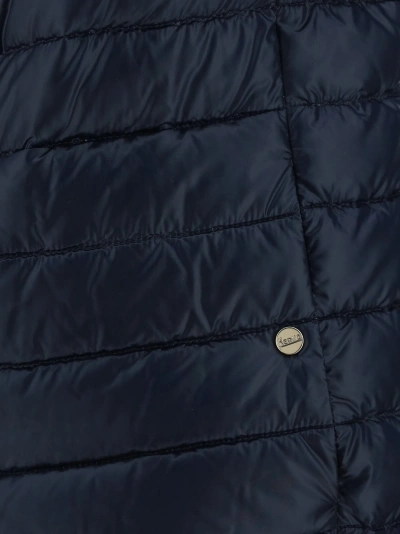 Herno Down Jacket In Blue