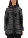 Herno Padded And Quilted Down Jacket In Black