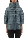 Herno Down Jacket "aminta" In Blue