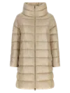 Herno Down Jacket In Neutral