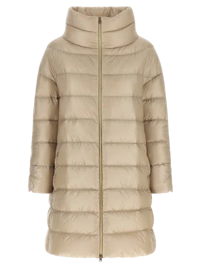 Herno Down Jacket In Beige