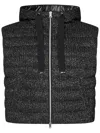 Herno Tailored Black Coat With High Collar In Black