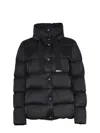 Herno Piumino Cappa In Raso Jacket In Black