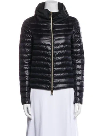 Pre-owned Herno Down Jacket In Black