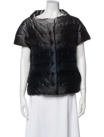 Pre-owned Herno Down Jacket In Black