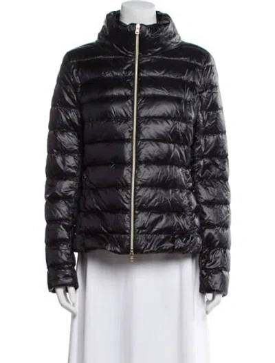 Pre-owned Herno Down Jacket In Black