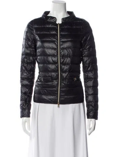 Pre-owned Herno Down Jacket In Black
