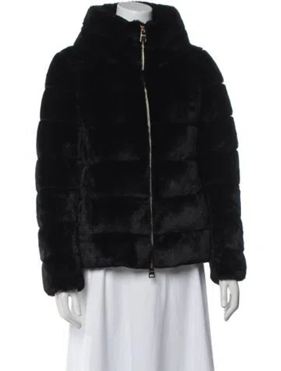 Pre-owned Herno Down Jacket In Black