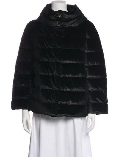 Pre-owned Herno Down Jacket In Black
