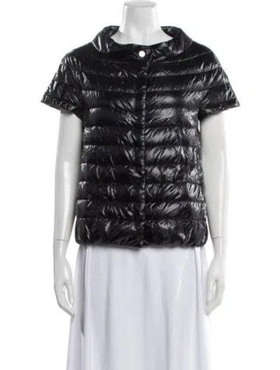 Pre-owned Herno Down Jacket In Black