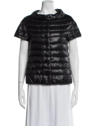 Pre-owned Herno Down Jacket In Black