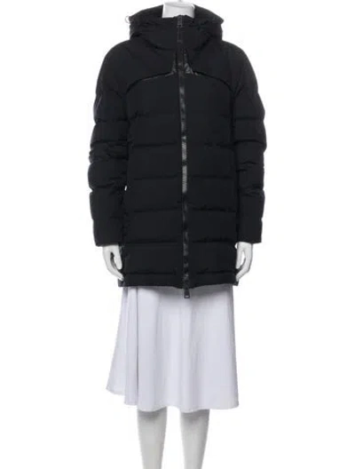Pre-owned Herno Down Jacket In Black