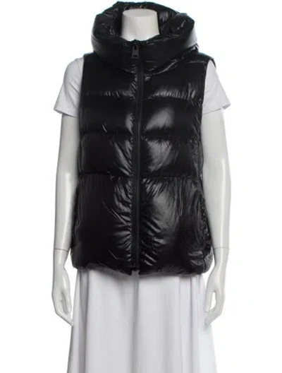 Pre-owned Herno Down Jacket In Black