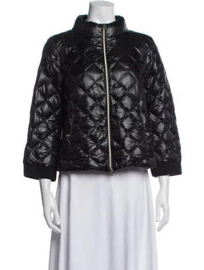 Pre-owned Herno Down Jacket In Black
