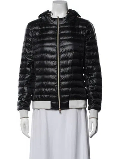 Pre-owned Herno Down Jacket In Black