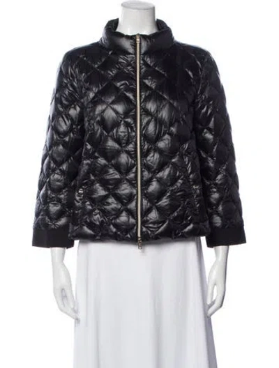 Pre-owned Herno Down Jacket In Black