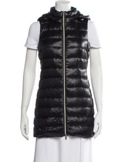 Pre-owned Herno Down Jacket In Black