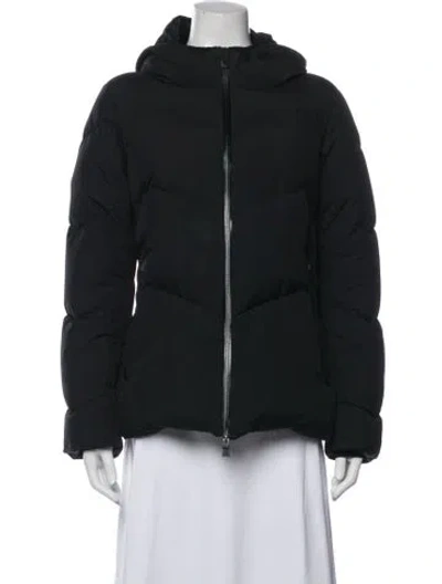 Pre-owned Herno Down Jacket In Black