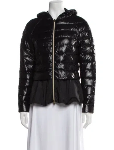 Pre-owned Herno Down Jacket In Black